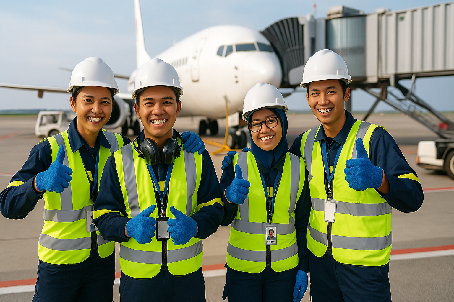 特定技能ビザのインドネシア人「航空(空港グランドハンドリングと航空機整備)」人材の特徴や採用方法を徹底解説