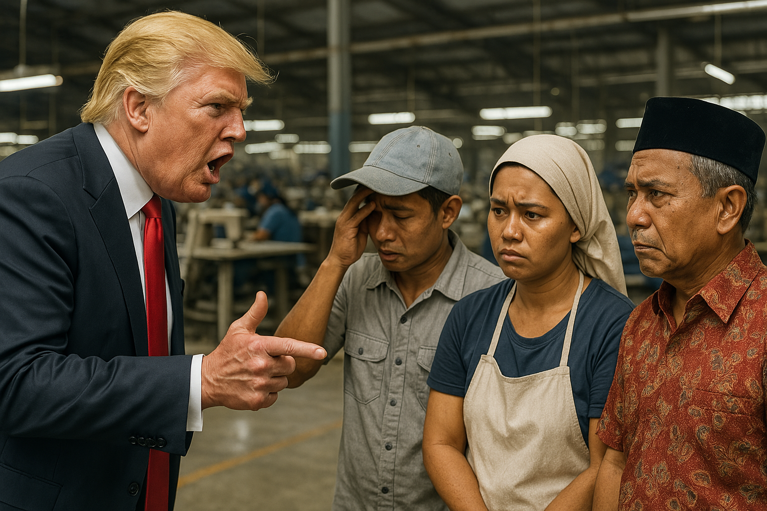 トランプの相互関税が発展途上国インドネシアに与える影響